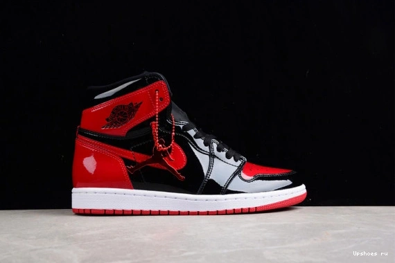 High Jordan 555088-063 Patent” OG Air 1 “Bred 555088-063 0612
